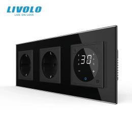 Терморегулятор LIVOLO VL-C7FCTC16A/FCQ1-6BP Black