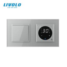 Терморегулятор LIVOLO VL-C7FCMH2/FCQ1-4IP Gray