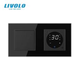 Терморегулятор LIVOLO VL-C7FCMM10A2/FCQ1-4BP Black