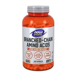 Аміноксилота  NOW Branched Chain Amino Acids (240 caps) (03876-01)
