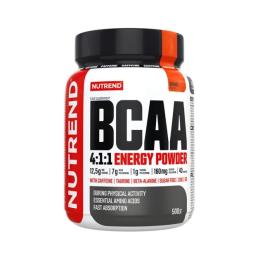 Аміноксилота  Nutrend BCAA 4:1:1 Energy Powder (500 g, orange) (21812-01)