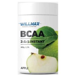 Амінокислота Willmax BCAA 2:1:1 Instant (400 g, apple) (10563-09)