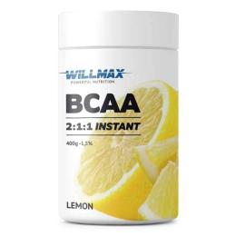 Амінокислота Willmax BCAA 2:1:1 Instant (400 g, lemon) (10563-02)