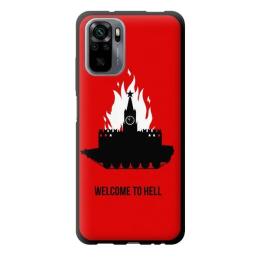 Чохол-накладка Infinity Welcome to hell для Xiaomi Redmi Note 10/Note 10S/Poco M5s