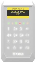 Клавіатура для сигналізації Tiras K-PAD OLED White
