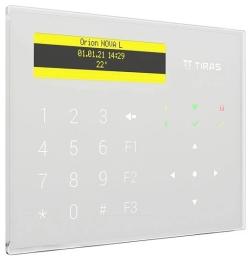 Клавіатура для сигналізації Tiras K-GLCD + White