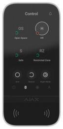 Клавіатура для сигналізації Ajax KeyPadTouchScreen White