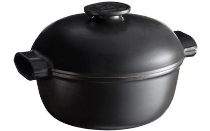 Каструля Emile Henry Delight 4 л, 22 см Black (776640)