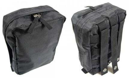 Тактичний підсумок EasyFit аптечка тактична MOLLE для РПС, разгрузки або жилету Black (EF-1404-5)