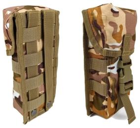 Тактичний підсумок EasyFit під два магазини АК одинарний закритий MOLLE, підсумок на розгрузку, жилет, РПС Multicam Arid (EF-1411-2)