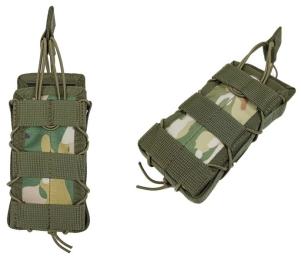 Тактичний підсумок EasyFit під магазин АК/РПК одинарний відкритий MOLLE, підсумок на розгрузку, жилет, РПС MultiCam (EF-1409-6)