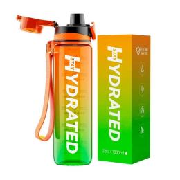 Пляшка для води Brave U Hydrate Waterbottle 1L Orange Green (24480-01)