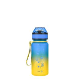 Пляшка для води UZSPACE Littlebig Waterbottle 3020 350 ml Yellow Blue (23408-01)