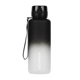 Пляшка для води UZSPACE Frosted Gradient Waterbottle 3056 1, 5 L Black White (23427-01)