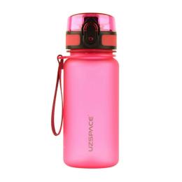 Пляшка для води UZSPACE Frosted Waterbottle 3034 350 ml Pink (23406-01)