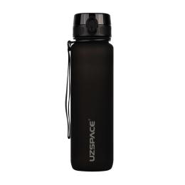 Пляшка для води UZSPACE Tamish Frosted Waterbottle 3038 1L Black (23423-01)