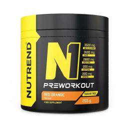 Передтренувальний комплекс Nutrend N1 Preworkout (300 g, red orange) (24605-01)