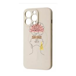 Чохол-накладка WAVE Minimal Art Case для iPhone 13 Pro Beige