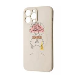 Чохол-накладка WAVE Minimal Art Case для iPhone 13 Pro Max Beige