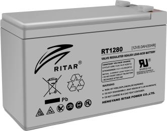 Акумулятор для ДБЖ Ritar 12 V 8.0 Ah (RT1280) AGM