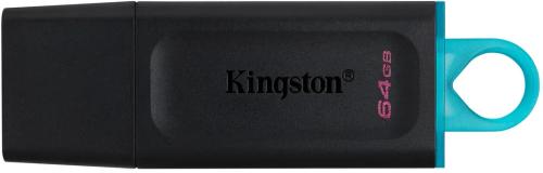 Флеш память Kingston DataTraveler Exodia 2x64GB Gen 1 Black Blue USB 3.2 (DTX/64GB-2P)