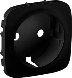 Лицьова панель Legrand Valena Allure 2К + З Anthracite для розетки (755208)