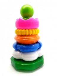 Розвиваюча іграшка для малюків Colorplast 1-080 7 деталей