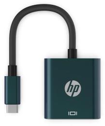 Перехідник HP DHC-CT201 USB Type C (тато) - VGA (мама) Blue