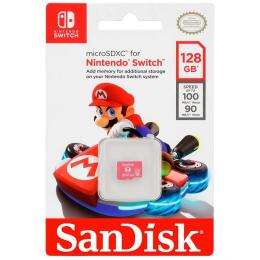 Карта памяті SanDisk For Nintendo Switch SDSQXAO-128G-GN3ZN 128GB microSDXC Class 10 UHS-I