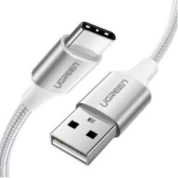 Дата-кабель Ugreen 60132 1.5m USB(тато) - USB Type C(тато) White