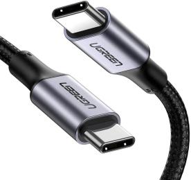 Дата-кабель Ugreen US316 1.5m USB Type C (тато) - USB Type C (тато) Black 70428