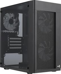 Корпус для ПК Aerocool Hexform-G-BK-v2 Black без БЖ