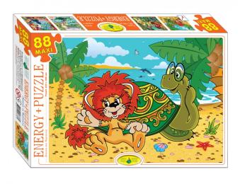 Пазл Енергія Плюс Левеня і Черепаха 83361 дитячі ЄГ-10 88 еліментов