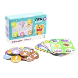 Настільна гра DoDo 300197 Бінго Вивчаємо букви