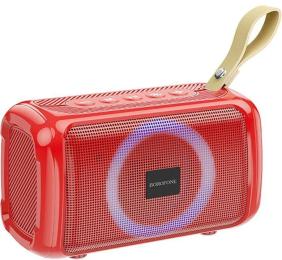 Акустика портативна Borofone BR17 Red Bluetooth 5.1, TWS, AUX, FM, TF, USB, 4Hours, 5W