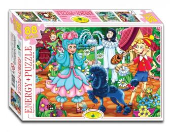 Пазл Енергія Плюс Буратино 83309 дитячі ЄГ-04 88 элементов