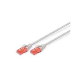 Патч-корд Digitus DK-1617-150 Gray 15м, CAT 6 UTP, AWG 26/7, Cu, LSZH