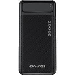 Додатковий акумулятор Awei P6K Black 20000mAh