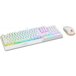 Комплект клавіатура та миша MSI Vigor GK30 White (S11-04UA302-CLA) Combo UA
