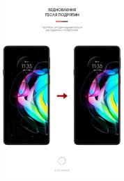 Захисна плівка ArmorStandart Anti-spy для Motorola Edge 20 Transparent гідрогелева