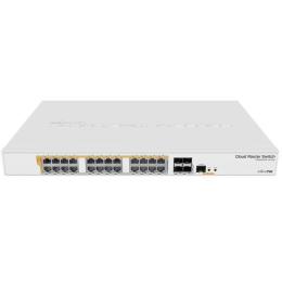 Світч Mikrotik CRS328-24P-4S+RM