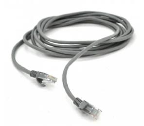 Патч-корд Ritar PCR-CU/10 Gray литий UTP, RJ45, Cat.5e, 10м,
