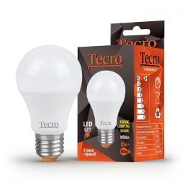 Світлодіодна лампа Tecro TL-A60-12W-3K-E27 LED 12Вт 1050Лм E27 3000К тепле світло