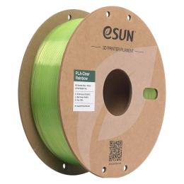 Пластик для 3D-принтера Esun PLA Clear Rainbow 1, 75mm 1kg Crystal Green (PLA-CLRB175O-CG1P1)