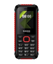 Кнопковий телефон Sigma mobile X-Style 18 Track Black Red