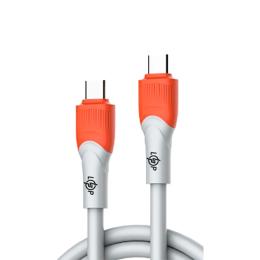 Дата-кабель LogicPower C1001MC USB Type-C (тато)  -  USB Type-C (тато) 100W 2 м