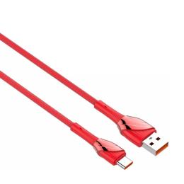 Дата-кабель LogicPower C301FC USB 3.0 (тато)  -  USB Type-C (тато) 30W 1 м Red