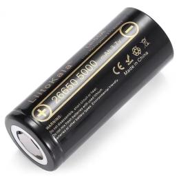 Акумулятор LiitoKala 26650 Black 3.7 V 5000 mAh