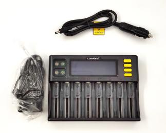 Зарядний пристрій для акумуляторів AA, AAA LiitoKala Lii-S8 на 8 + 2 канала (0501224211)