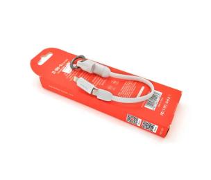 Дата-кабель iKAKU JIANCHONG KSC-324 0.2m USB Type C(тато) - Lightning(тато) White